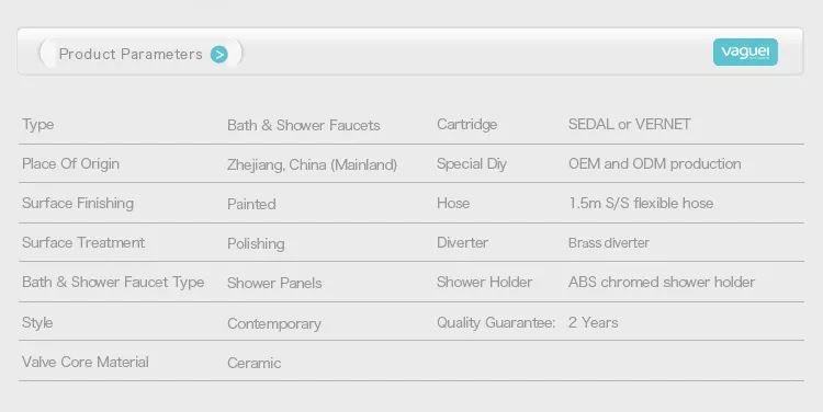 Thermostatic Rainfall Body7